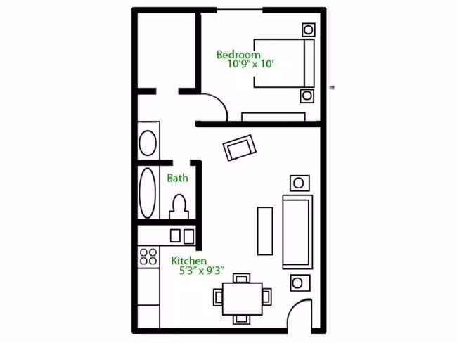 Unit AUCMZU 321 floor plan